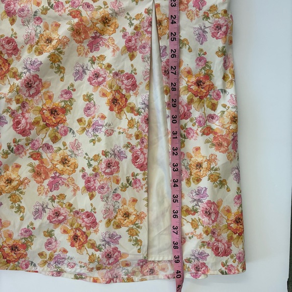 House of CB || Sabrina Corset Fit & Flare‎ Dress Cream Pink XS - Picture 12 of 13